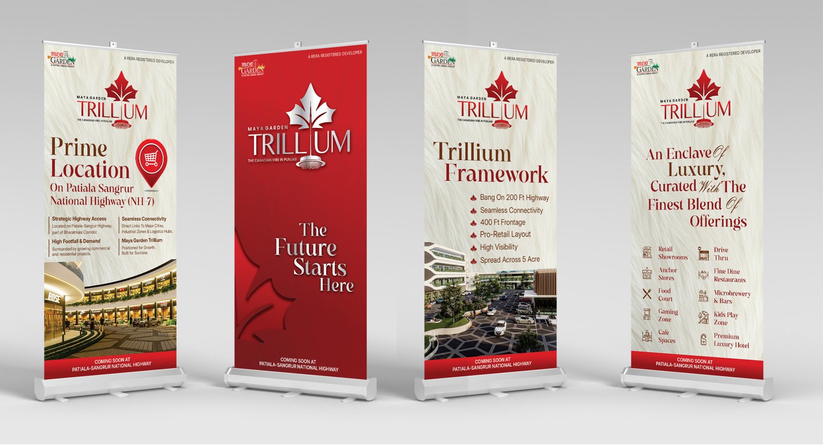 Trillium Standee mockup A